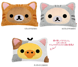 リラックマ『のんびりネコテーマ』～くたくた抱きぐるみ リラックマ